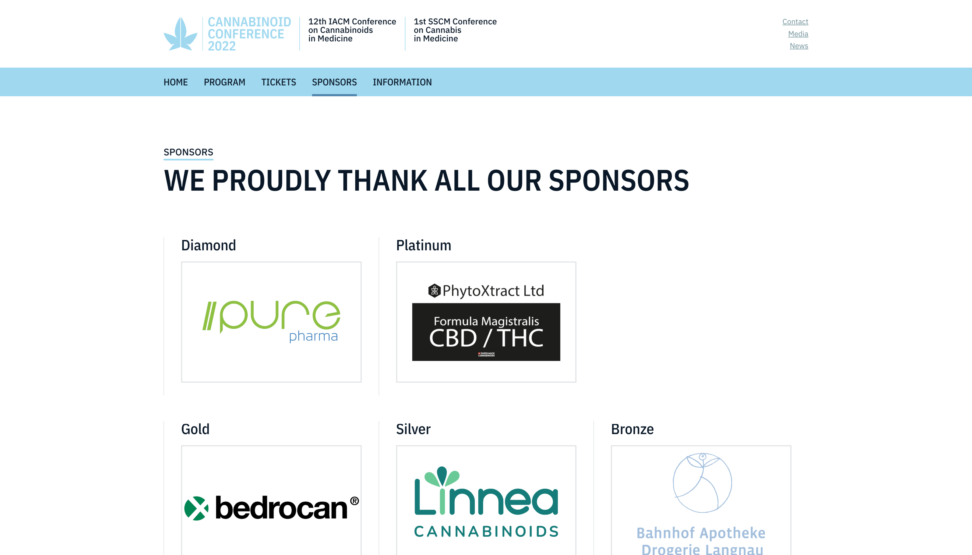 Sponsors - Cannabinoid Conference 2022